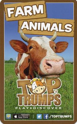 2016 Top Trumps Farm Animals #NNO Rooster Back