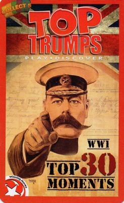 2015 Top Trumps WW1 Top 30 Moments #NNO Title Card Front