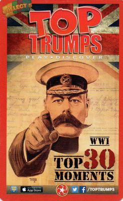 2015 Top Trumps WW1 Top 30 Moments #NNO Treaty of Brest-Litovsk Back