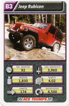 2010 Ace Trumps Off Roaders #B3 Jeep Rubicon Front