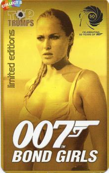 2013 Top Trumps Limited Editions 007 Bond Girls #NNO Title Card Front