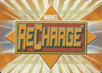 2001 Marvel Recharge CCG - Inaugural Edition #65 Quicksilver Back