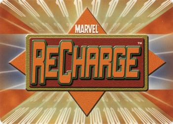 2002 Marvel ReCharge 2 #53 Sabretooth Back