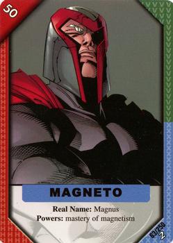 2002 Marvel ReCharge 2 #63 Magneto Front