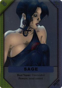 2002 Marvel ReCharge 2 #208 Sage Front