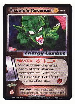 2000 Score Dragon Ball Z Saiyan Saga - Burger King Promos #BK4 Piccolo's Revenge Front