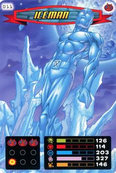 2013 Spider-Man Heroes & Villains #011 Iceman Front