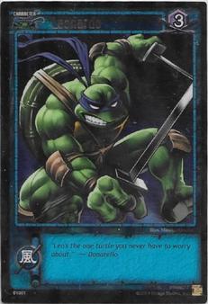 2004 Konami Teenage Mutant Ninja Turtles #01001 Leonardo Front
