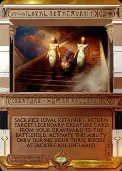 2017 Magic the Gathering Amonkhet - Invocations #4 Loyal Retainers Front
