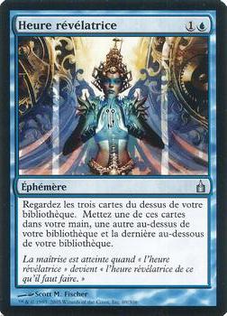 2005 Magic the Gathering Ravnica: City of Guilds French #69 Heure révélatrice Front