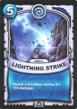 2016 Activision Skylanders Battlecast - Air Cards #NNO Lightning Strike Front