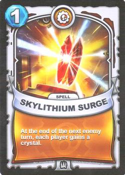 2016 Activision Skylanders Battlecast - Tech Cards #NNO Skylithium Surge Front
