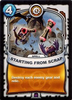 2016 Activision Skylanders Battlecast - Tech Cards #NNO Starting From Scrap Front