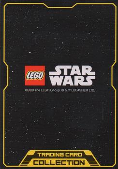 2018 Lego Star Wars Trading Card Collection #2 Victorious Luke Skywalker Back