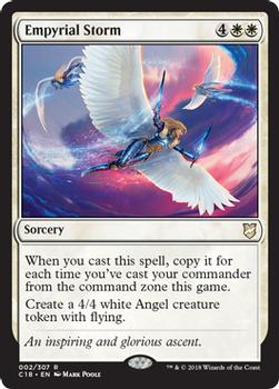 2018 Magic the Gathering Commander 2018 #2 Empyrial Storm Front