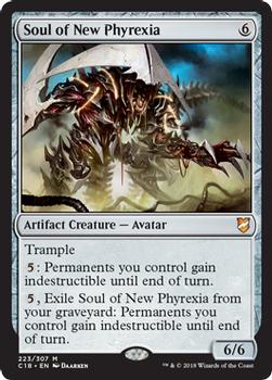 2018 Magic the Gathering Commander 2018 #223 Soul of New Phyrexia Front