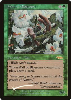 2002 Magic the Gathering Friday Night Magic Promos #NNO Wall of Blossoms Front