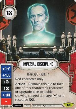 2017 Fantasy Flight Games Star Wars Destiny Spirit of Rebellion #6 Imperial Discipline Front