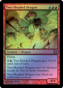2008 Magic the Gathering From the Vault: Dragons #15 Two-Headed Dragon Front