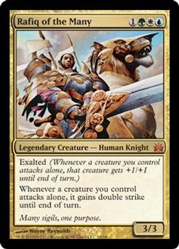 2011 Magic the Gathering From the Vault: Legends #10 Rafiq of the Many Front