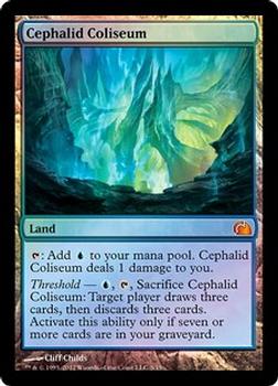 2012 Magic the Gathering From the Vault: Realms #3 Cephalid Coliseum Front