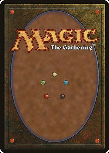 2012 Magic the Gathering Commander's Arsenal - Oversized Commanders #10 Zur the Enchanter Back