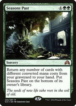 2016 Magic the Gathering Shadows over Innistrad - Prerelease Promos #226 Seasons Past Front