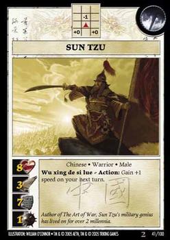 2005 Anachronism - Set 2 #41 Sun Tzu Front