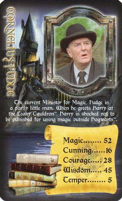 2005 Top Trumps Specials Harry Potter and the Prisoner of Azkaban #NNO Cornelius Fudge Front