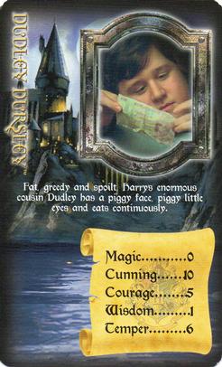 2005 Top Trumps Specials Harry Potter and the Prisoner of Azkaban #NNO Dudley Dursley Front