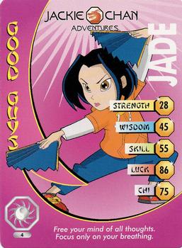 2003 API Jackie Chan Adventures - The Chan Clan #4 Free your miind of all thoughts. Focus only on your breathing. Front