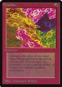 1993 Magic the Gathering Collectors’ Edition #NNO Chaoslace Front