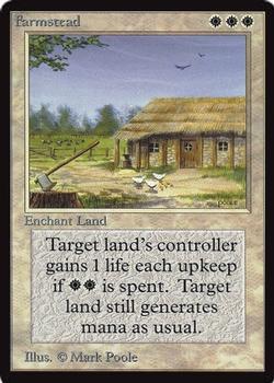 1993 Magic the Gathering Collectors’ Edition #NNO Farmstead Front