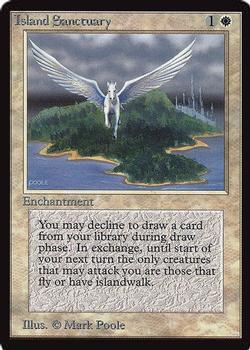 1993 Magic the Gathering Collectors’ Edition #NNO Island Sanctuary Front