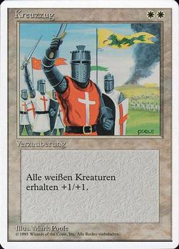 1994 Magic the Gathering Revised Edition German #NNO Kreuzzug Front