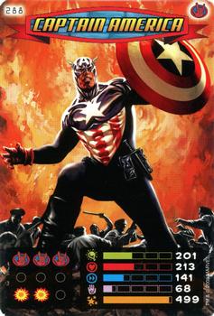 2008 Spider-Man Heroes & Villains - Jumbo Pack #288 Captain America Front