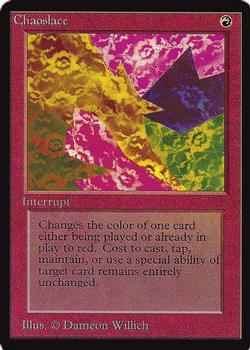 1993 Magic the Gathering International Collectors' Edition #NNO Chaoslace Front