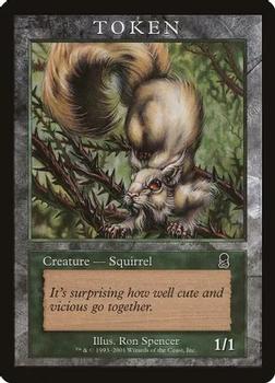 2002 Magic the Gathering Magic Player Rewards #NNO Squirrel Front