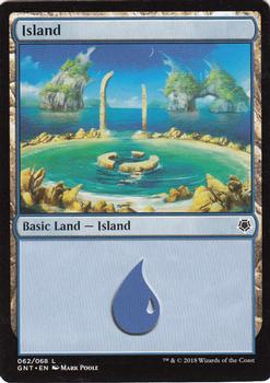 2018 Magic the Gathering Game Night #62 Island Front