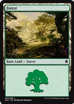 2018 Magic the Gathering Game Night #68 Forest Front