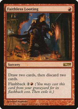2012-13 Magic the Gathering IDW Comics Promos #P2 Faithless Looting Front