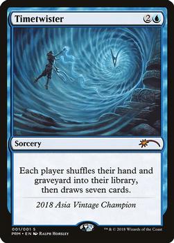 2018 Magic the Gathering Miscellaneous Promos #001 Timetwister Front
