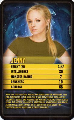 2010 Top Trumps Specials Doctor Who #NNO Jenny Front