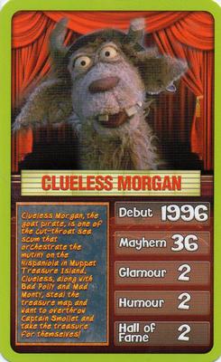 2011 Top Trumps Specials The Muppet Show #NNO Clueless Morgan Front