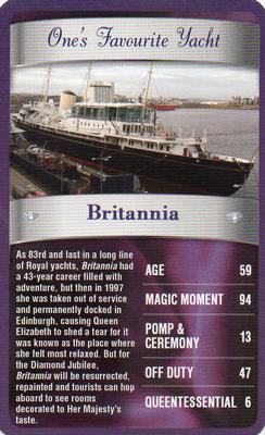 2012 Top Trumps The Diamond Jubilee One's Favourite Things #NNO Britannia Front