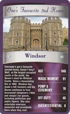 2012 Top Trumps The Diamond Jubilee One's Favourite Things #NNO Windsor Front