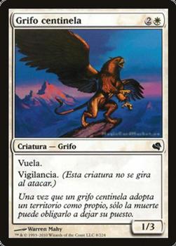 2011 Magic the Gathering Salvat #8 Grifo centinela Front