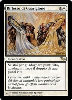 2008 Magic the Gathering Shadowmoor Italian #5 Riflesso di Guarigione Front