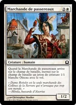 2012 Magic the Gathering Return to Ravnica French #22 Marchande de passereaux Front