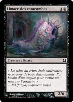 2012 Magic the Gathering Return to Ravnica French #58 Limace des catacombes Front